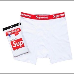New✨(ONE) Supreme Hanes Boxer Brief